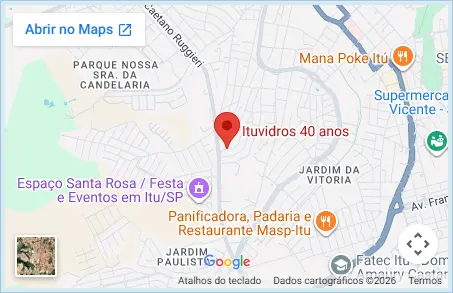 Ituvidros no google maps