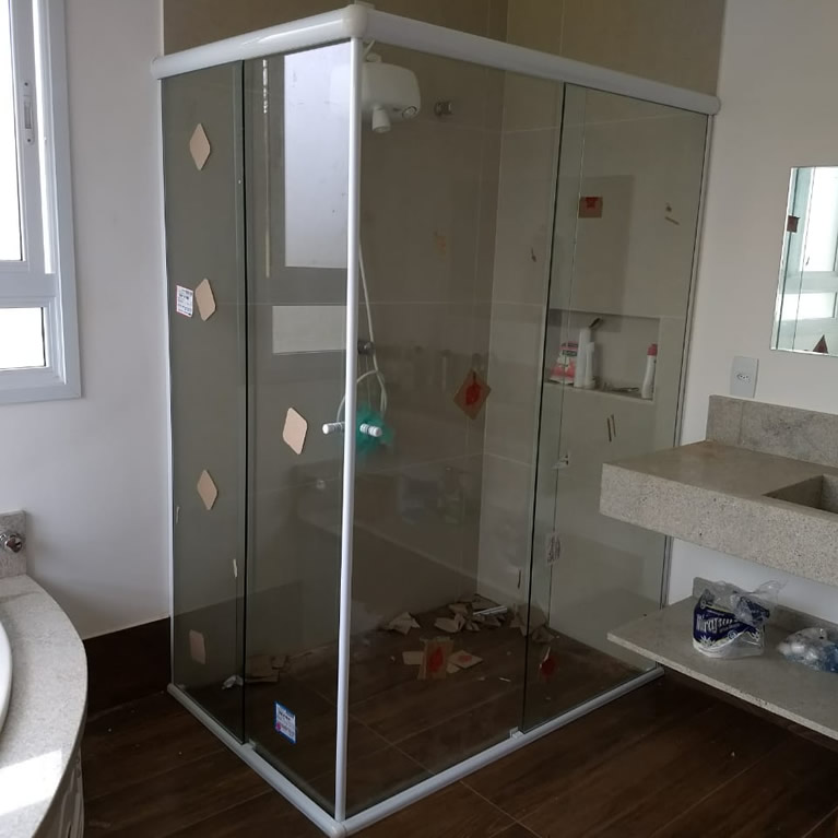 box de vidro temperado para banheiro